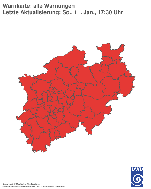 Aktuelle Wetterwarnungen für %region%