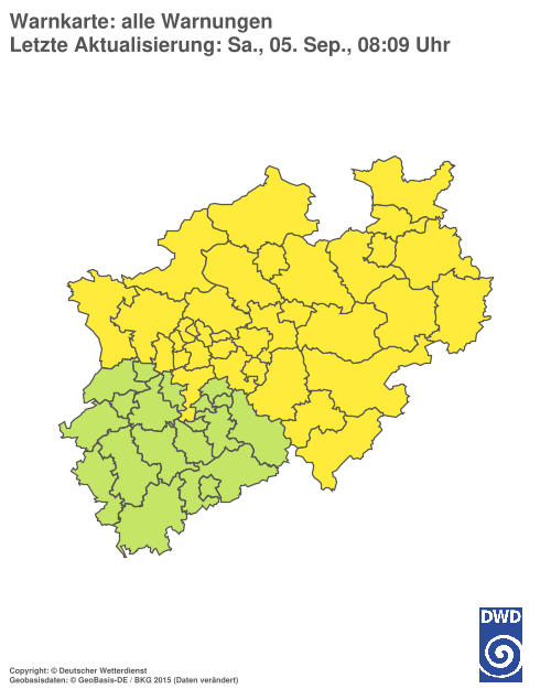 Aktuelle Wetterwarnungen für %region%